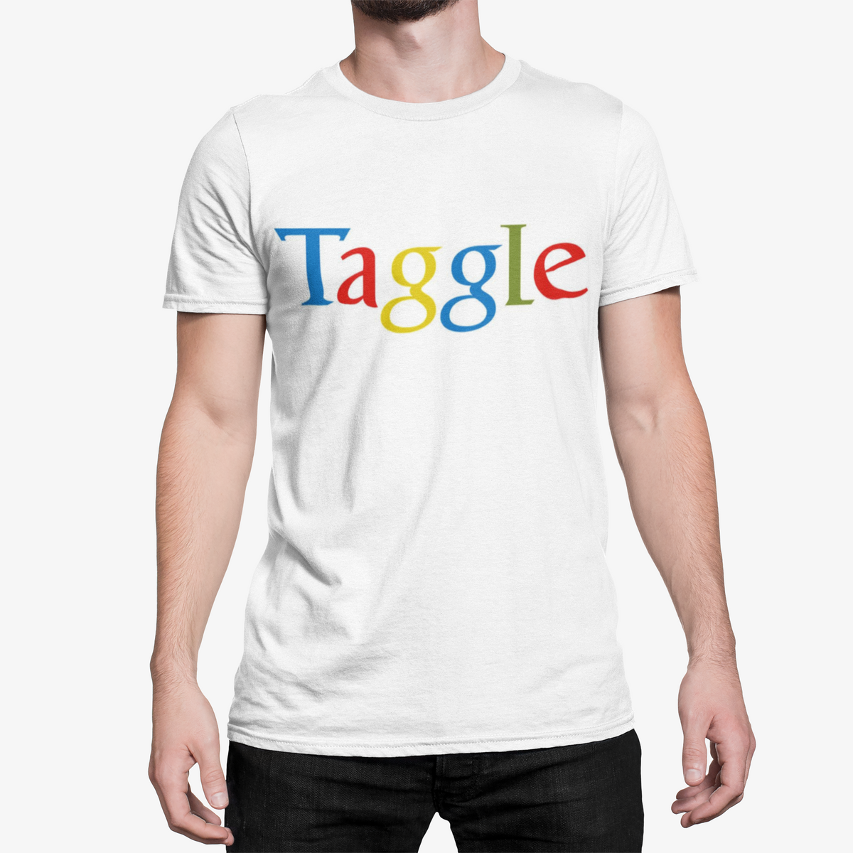 T-shirt Taggle Homme – Style Inspiré du Moteur de Recherche