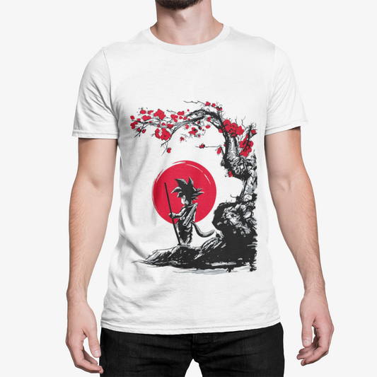 T-Shirt Guerrier Style Japonais –Manga