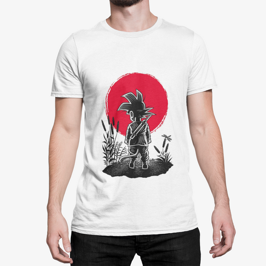 T-Shirt Guerrier Saiyan Style Japonais – T-Shirt Anime Manga