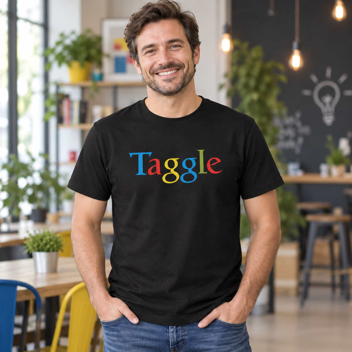 T-shirt Taggle humour homme – Message drôle et décalé